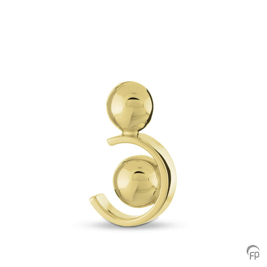 De ashanger uit deze collectie gedenksieraden is zeer gevarieerd en eigentijds ontworpen. De ashanger is eenvoudig zelf te vullen en te bestellen in zilver 925 sterling, geelgoud en witgoud.