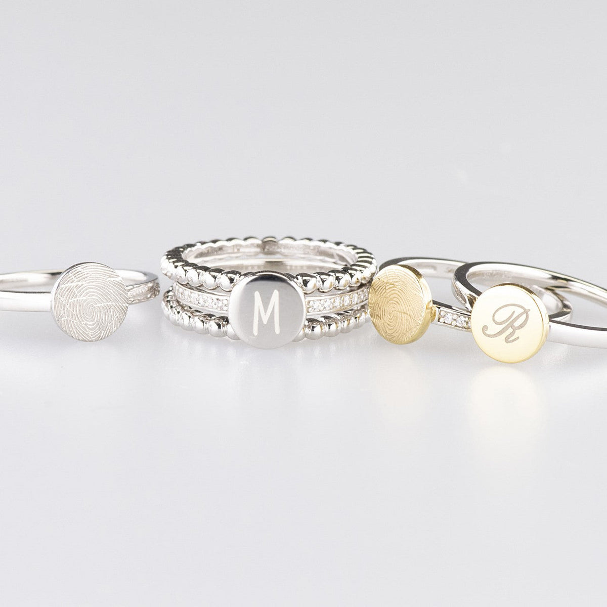 Ringen met gravure