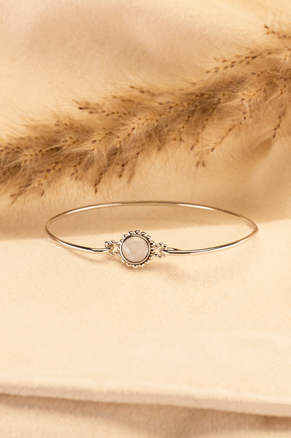 Roségouden as armband met as, haar of moedermelk. Alle