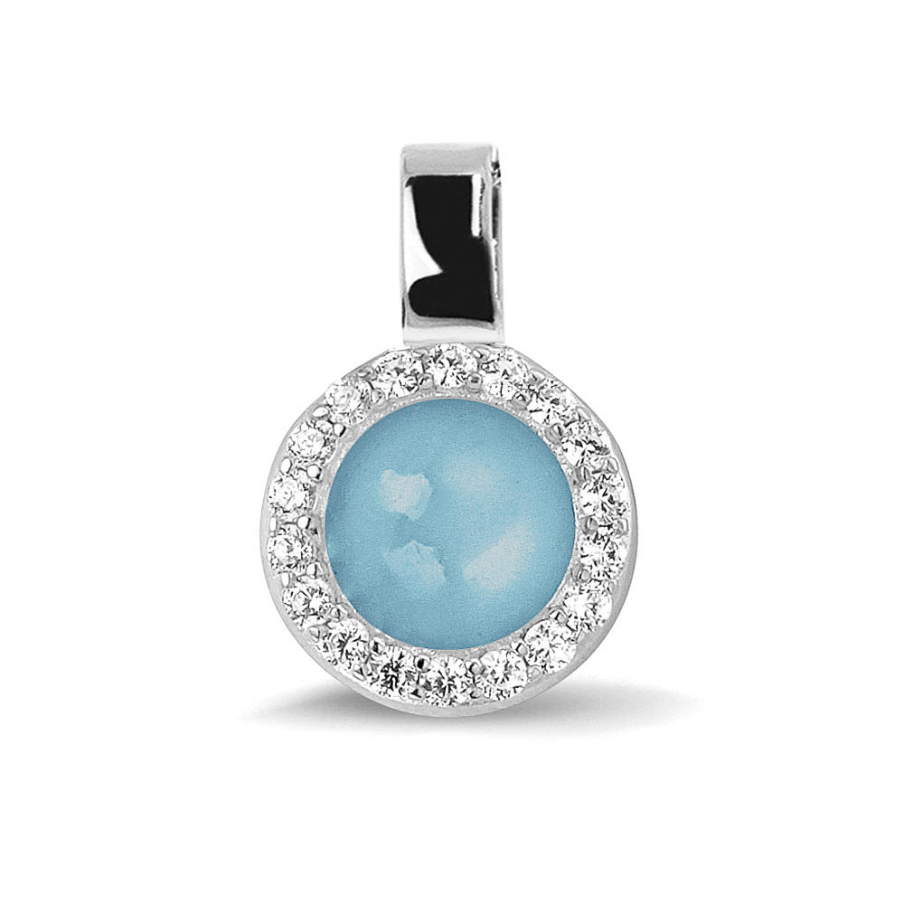 Ashanger, gedenksieraad, waar as en haar in verwerkt wordt. baby