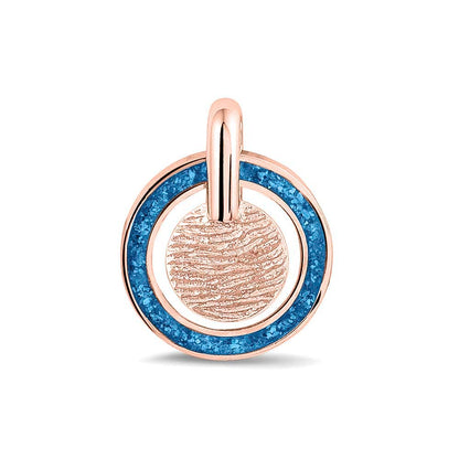 Hanger voorzien van een vingerafdruk uit collectie gedenksieraden. Marine