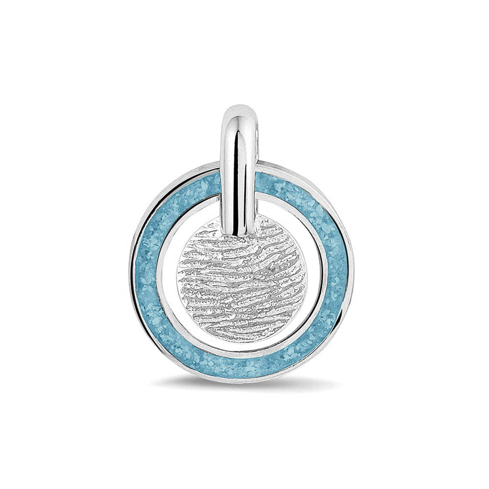 Hanger voorzien van een vingerafdruk uit collectie gedenksieraden. Baby