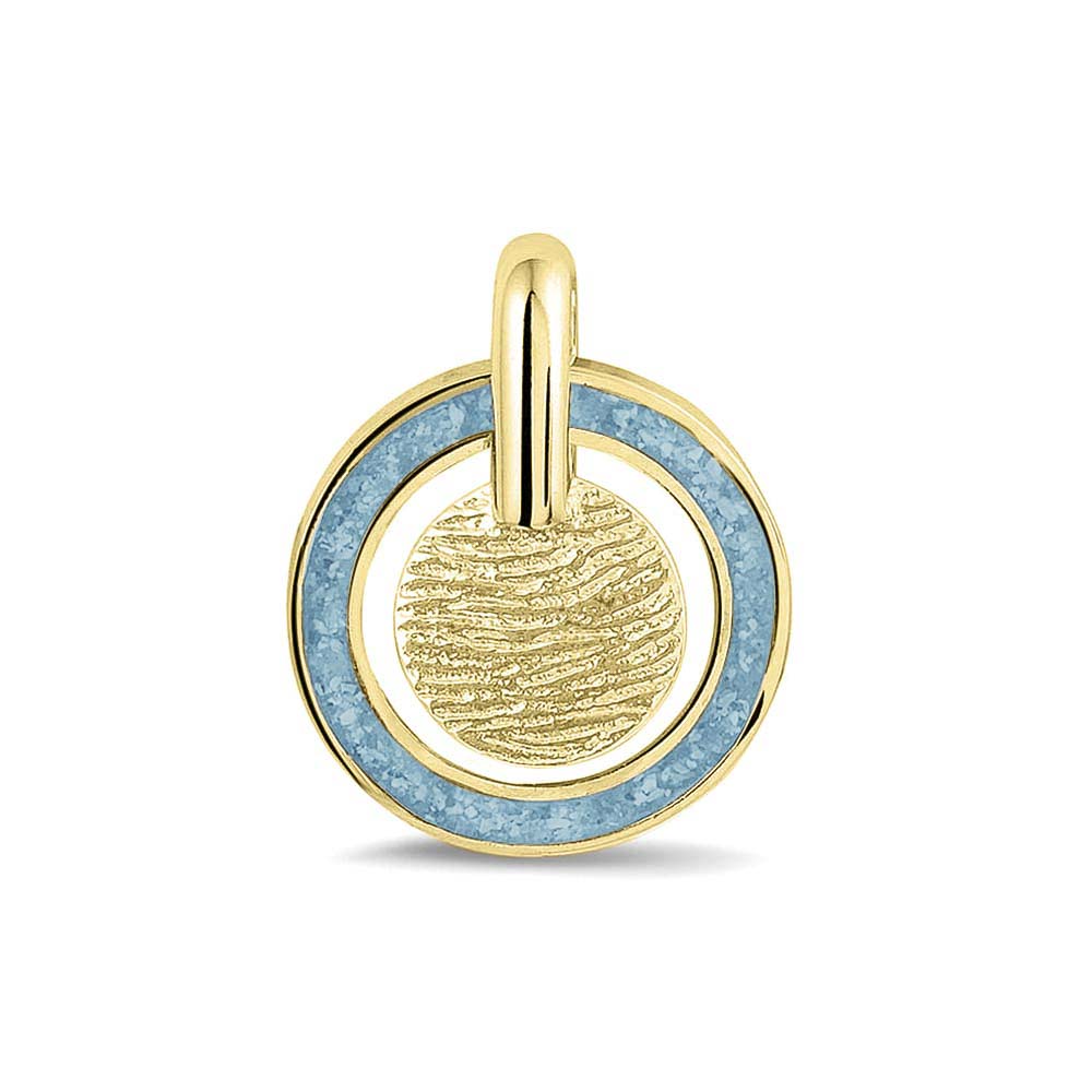 Hanger voorzien van een vingerafdruk uit collectie gedenksieraden. Baby