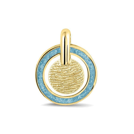 Hanger voorzien van een vingerafdruk uit collectie gedenksieraden. Baby