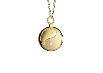 Ashanger Yin Yang plat model is geschikt om as en ook haar in te verwerken