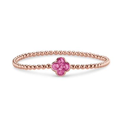 Flexibele as armband met compartiment voor as of haar, gedenksieraden. Soft