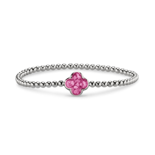 Flexibele as armband met compartiment voor as of haar, gedenksieraden. Soft