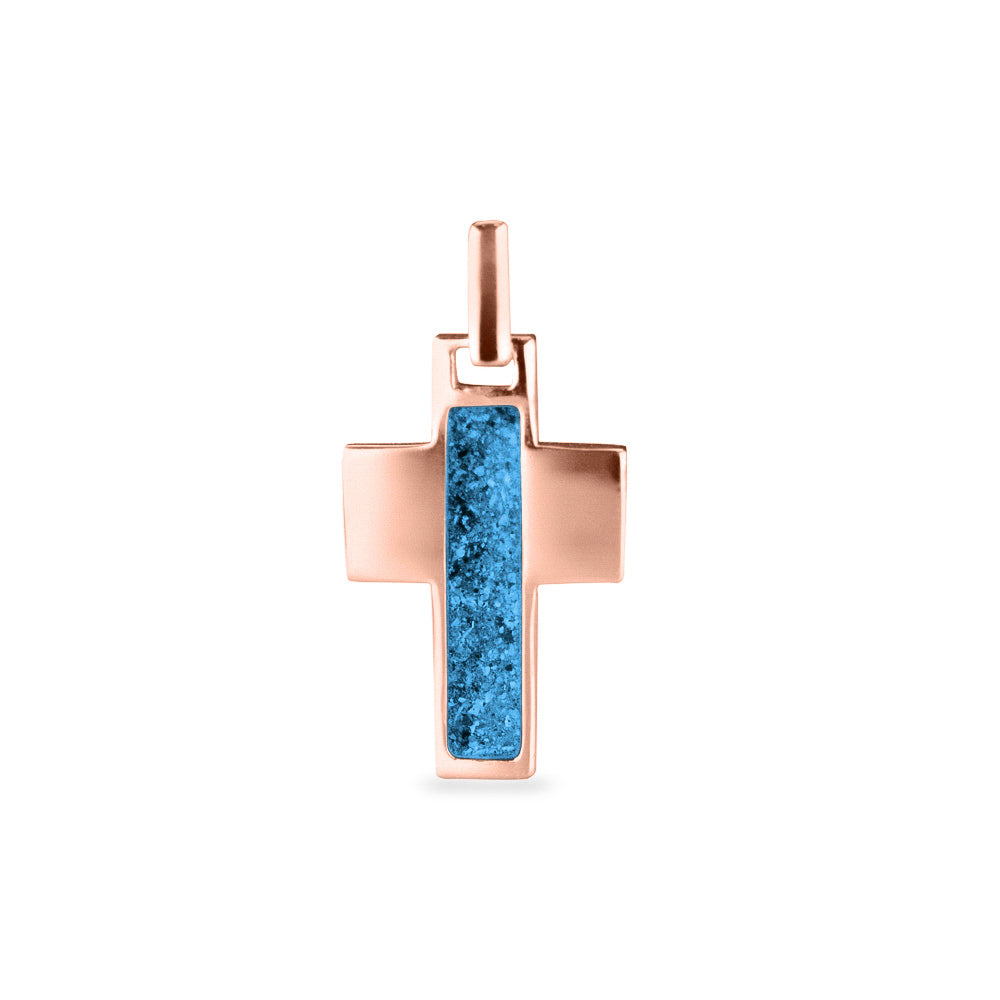 Ashanger kruis, gedenksieraad, waar as en haar in verwerkt wordt. Marine