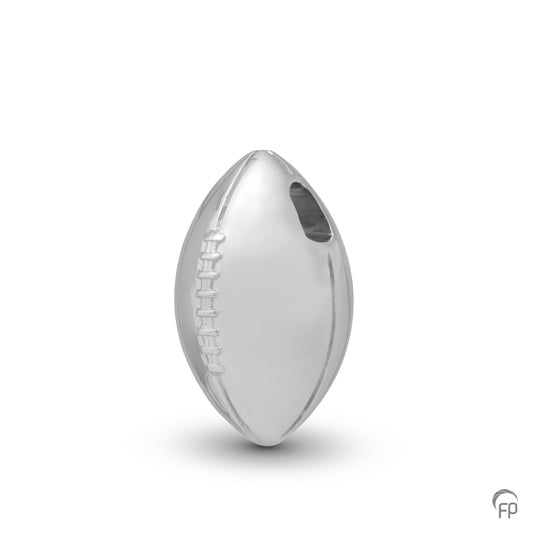 American Football ashanger uit deze sport collectie gedenksieraden is eenvoudig zelf te vullen en te bestellen in zilver, geelgoud en witgoud