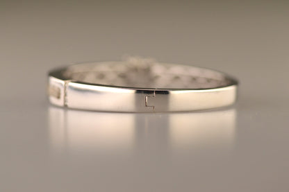 Roségouden as armband die gevuld kan worden met as of haar